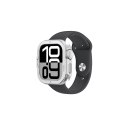 Etui metalowe AMAZINGTHING Titan Pro na Apple Watch 11 46mm aluminiowe - srebrne