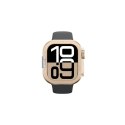 Etui metalowe AMAZINGTHING Titan Pro na Apple Watch 11 46mm aluminiowe - złote