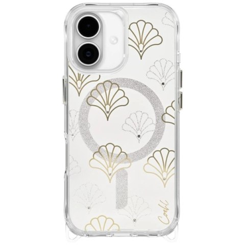 Etui UNIQ Coehl Maree na iPhone 17 Magnetic Charging - srebrne