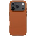 Etui UNIQ Lino na iPhone 17 Pro Magclick Charging - pomarańczowe