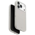 Etui UNIQ Lino na iPhone 17 Pro Magclick Charging - szare