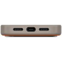 Etui UNIQ Lyden DS na iPhone 17 Pro Magclick Charging - pomarańczowo-szary