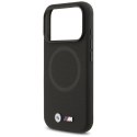 Etui BMW M FW Metal Logo MagSafe na iPhone 17 Pro Max - czarne