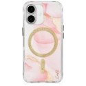 Etui UNIQ Coehl Aeris na iPhone 17 Magnetic Charging - różowe