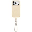 Etui UNIQ Coehl Serina na iPhone 17 Pro Magnetic Charging - beżowe