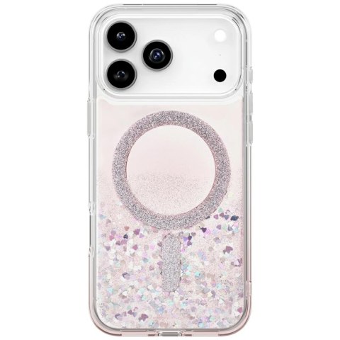 Etui UNIQ Coehl Solea na iPhone 17 Pro Max Magnetic Charging - różowe