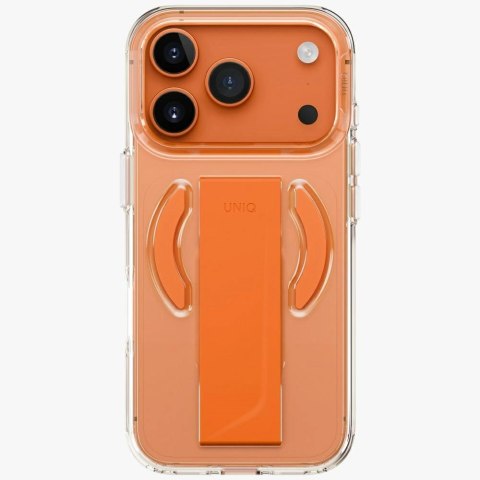 Etui UNIQ Heldro Air na iPhone 17 Pro Magclick Charging - pomarańczowe