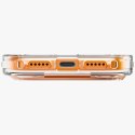 Etui UNIQ Heldro Air na iPhone 17 Pro Magclick Charging - pomarańczowe