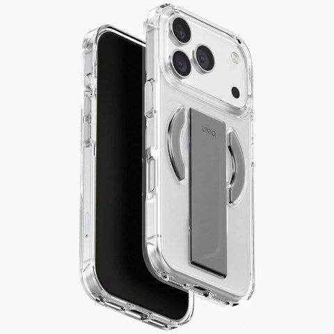 Etui UNIQ Heldro Air na iPhone 17 Pro Magclick Charging - przezroczyste