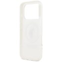 Etui US Polo DH and Bottom Stripe Logo MagSafe na iPhone 17 Pro - białe