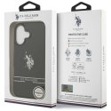Etui US Polo DH and Bottom Stripe Logo MagSafe na iPhone 17 - czarne