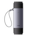 Czytnik kart Baseus Lite Series USB-A/USB-C 3.0 SD/TF - szary