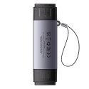 Czytnik kart Baseus Lite Series USB-A/USB-C 3.0 SD/TF - szary