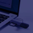 Czytnik kart Baseus Lite Series USB-A/USB-C 3.0 SD/TF - szary