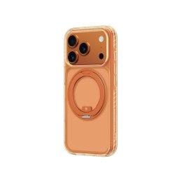 Etui AMAZINGTHING Titan Pro Spin na iPhone 17 Pro Max kompatybilne z MagSafe - pomarańczowe