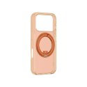 Etui AMAZINGTHING Titan Pro Spin na iPhone 17 Pro Max kompatybilne z MagSafe - pomarańczowe