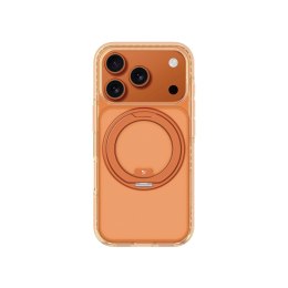 Etui AMAZINGTHING Titan Pro Spin na iPhone 17 Pro kompatybilne z MagSafe - pomarańczowe