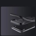 Etui Nillkin CamShield Pro kompatybilne z MagSafe na iPhone 17 Air - przezroczyste czarne