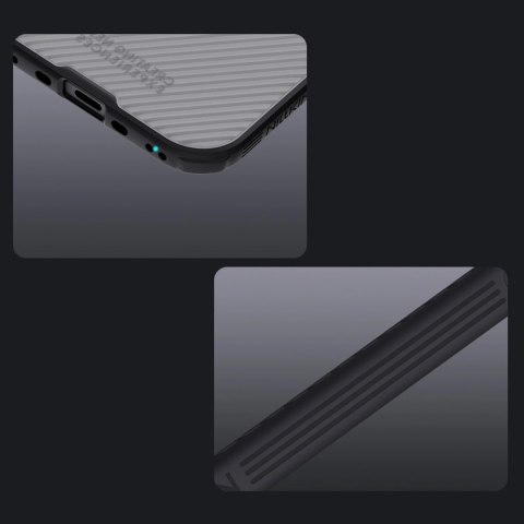 Etui Nillkin CamShield Pro kompatybilne z MagSafe na iPhone 17 Air - przezroczyste czarne