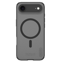 Etui Nillkin Super Frosted Shield Pro kompatybilne z MagSafe na iPhone 17 Air - przezroczyste czarne