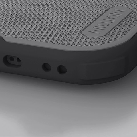 Etui Nillkin Super Frosted Shield Pro kompatybilne z MagSafe na iPhone 17 Air - przezroczyste czarne