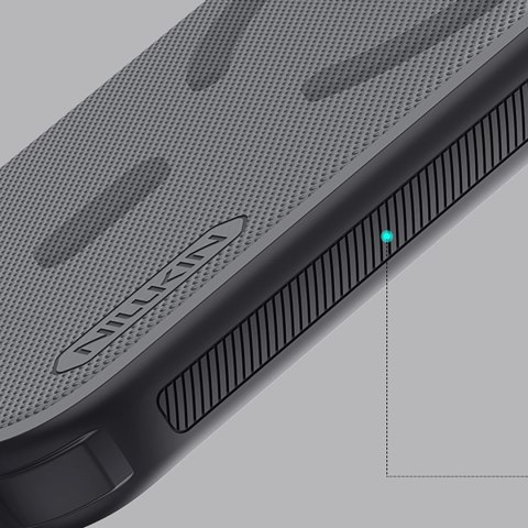 Etui Nillkin Super Frosted Shield Pro kompatybilne z MagSafe na iPhone 17 Pro - przezroczyste czarne