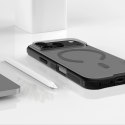 Etui Nillkin Super Frosted Shield Pro kompatybilne z MagSafe na iPhone 17 Pro - przezroczyste czarne