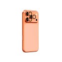 Szkło na aparat AMAZINGTHING Lens Glass na iPhone 17 Pro / Pro Max - z pomarańczową ramką