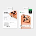 Szkło na aparat AMAZINGTHING Lens Glass na iPhone 17 Pro / Pro Max - z pomarańczową ramką