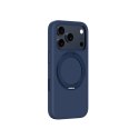 Etui AMAZINGTHING Cloudie na iPhone 17 Pro Max z podstawką - niebieskie