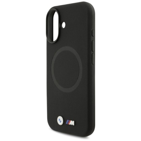Etui BMW M FW Metal Logo MagSafe na iPhone 17 - czarne