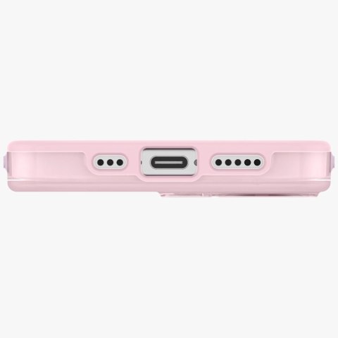 Etui UNIQ Clario Magclick Charging na iPhone 17 - różowe