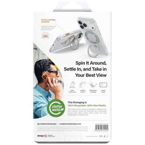 Etui UNIQ Swivix Rotating Kickstand 360 na iPhone Air - złote