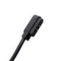 Ładowarka HUL-01 magnetyczna 2-pin 2,8 mm do smartwatchy 60 cm - czarna