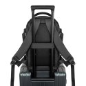 Plecak Wozinsky WPW-20L z kieszenią na laptopa do 15" podróżny 40x20x25 cm na bagaż podręczny - czarny