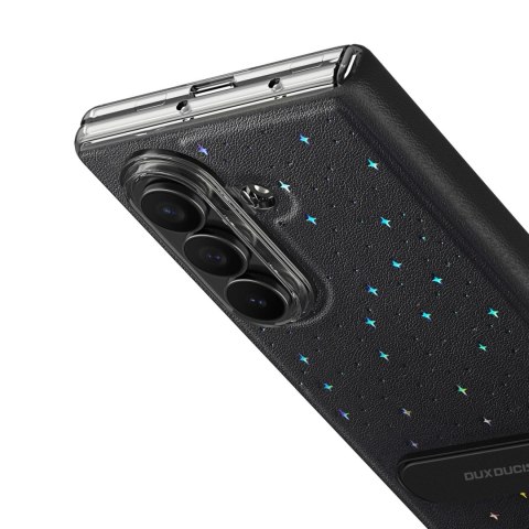 Etui Dux Ducis Stex na Samsung Galaxy Z Fold 7z podstawką 360° - czarne