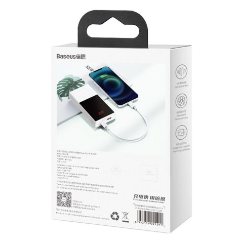 Kabel Baseus Superior Series 20W USB-C - Lightning PD 0,25m - biały