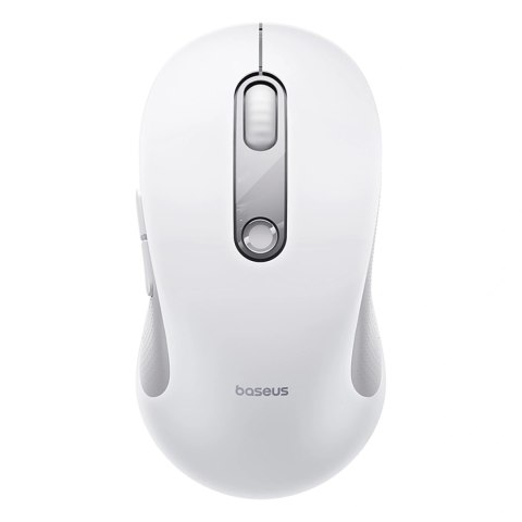 Mysz bezprzewodowa Baseus F02 ergonomiczna USB 2.4GHz - biała