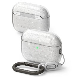 Etui Ringke Air na AirPods Pro 3 - przezroczysto-brokatowe