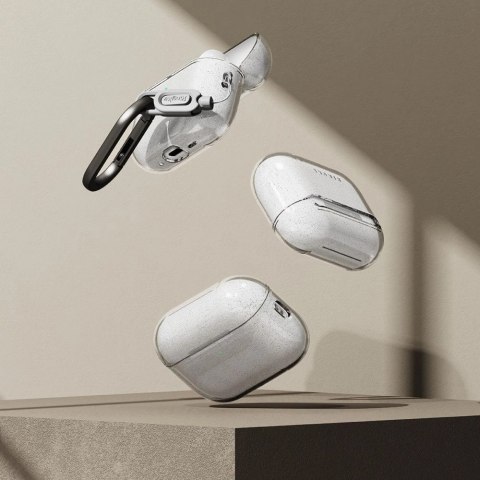 Etui Ringke Air na AirPods Pro 3 - przezroczysto-brokatowe