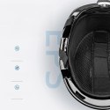 Kask narciarski Qunature 10130003001 z nausznikami snowboard 58-61 cm - biały