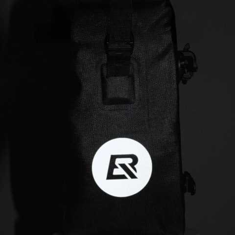 Sakwa rowerowa Rockbros AS-003-1BK wodoodporna z paskiem na ramię montaż przód/tył 10-14l - czarna