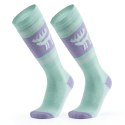 Skarpetki narciarskie Qunature 037202 rozmiar 43-48 (L/XL) - fioletowo-zielone