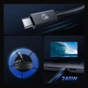 Kabel Orico USB4 Thunderbolt 5 80Gbps 240W USB-C do USB-C 1m - czarny