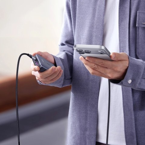 Kabel Ugreen USB-C do USB-C PD 100W 5A 1m - czarny
