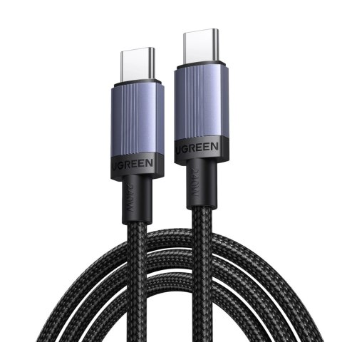 Kabel Ugreen USB-C do USB-C PD 240W 0,5m - czarny
