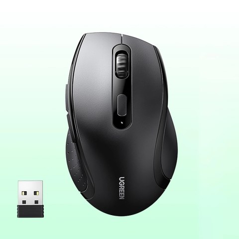 Myszka Ugreen bezprzewodowa ergonomiczna optyczna - czarna