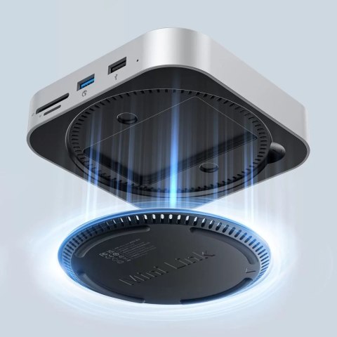 Stacja dokująca Orico MiniLink 9w1 - srebrna