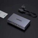 Switch Ugreen przełącznik ethernet 6-Portowy 1Gb/s z PoE - szary