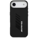 Etui AMG Silicone Oversize Rhombs MagSafe na iPhone Air - czarne